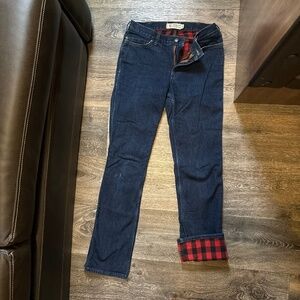 Women’s lined Carhartt jeans